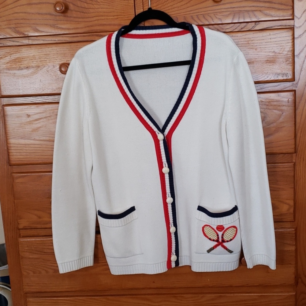 Vintage tennis sweater